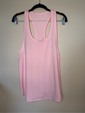 Women's Light Pink Racerback Performance Tank Top